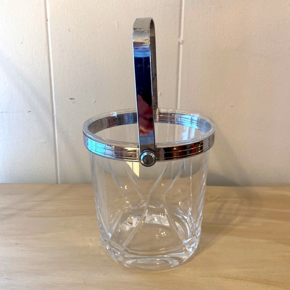 Vintage Crystal J. G. Durand Taille Cut Ice Bucket - Picture 3 of 9
